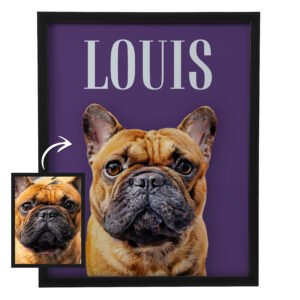 koira juliste taide nimi